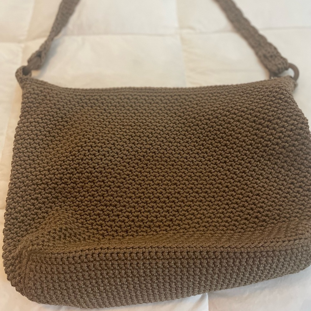 The Sak Chocolate Knit Hobo Bag